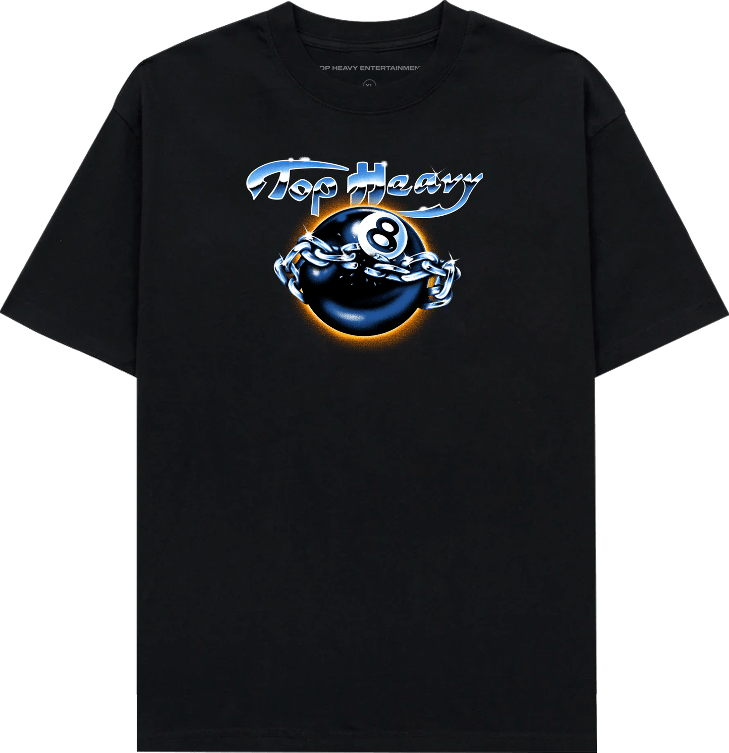 TopHeavyEntertainmentShort Sleeve T-Shirt8 Balled - BlackTop Heavy Entertainment