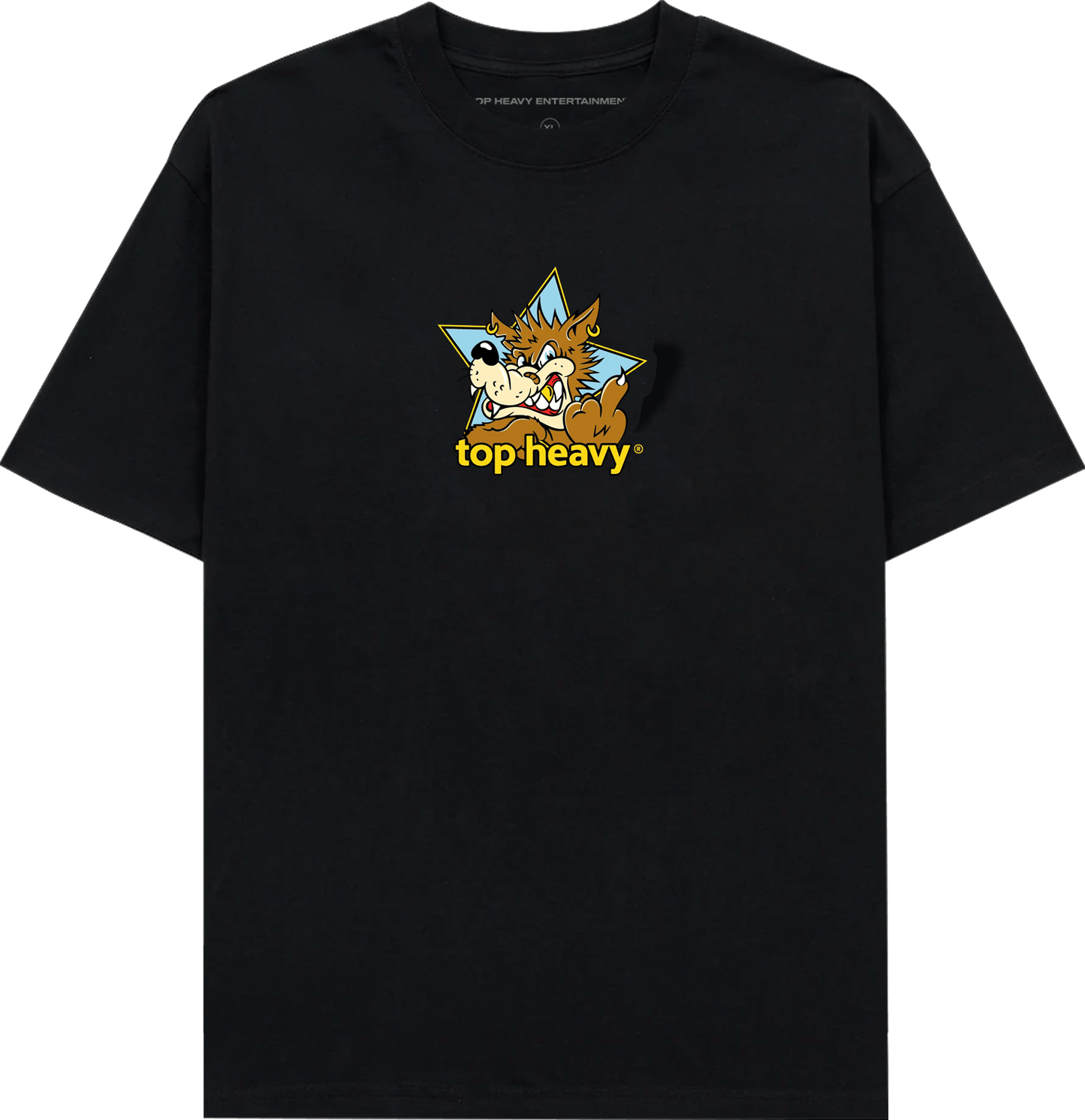 TopHeavyEntertainmentShort Sleeve T-ShirtDoghouse - BlackTop Heavy Entertainment