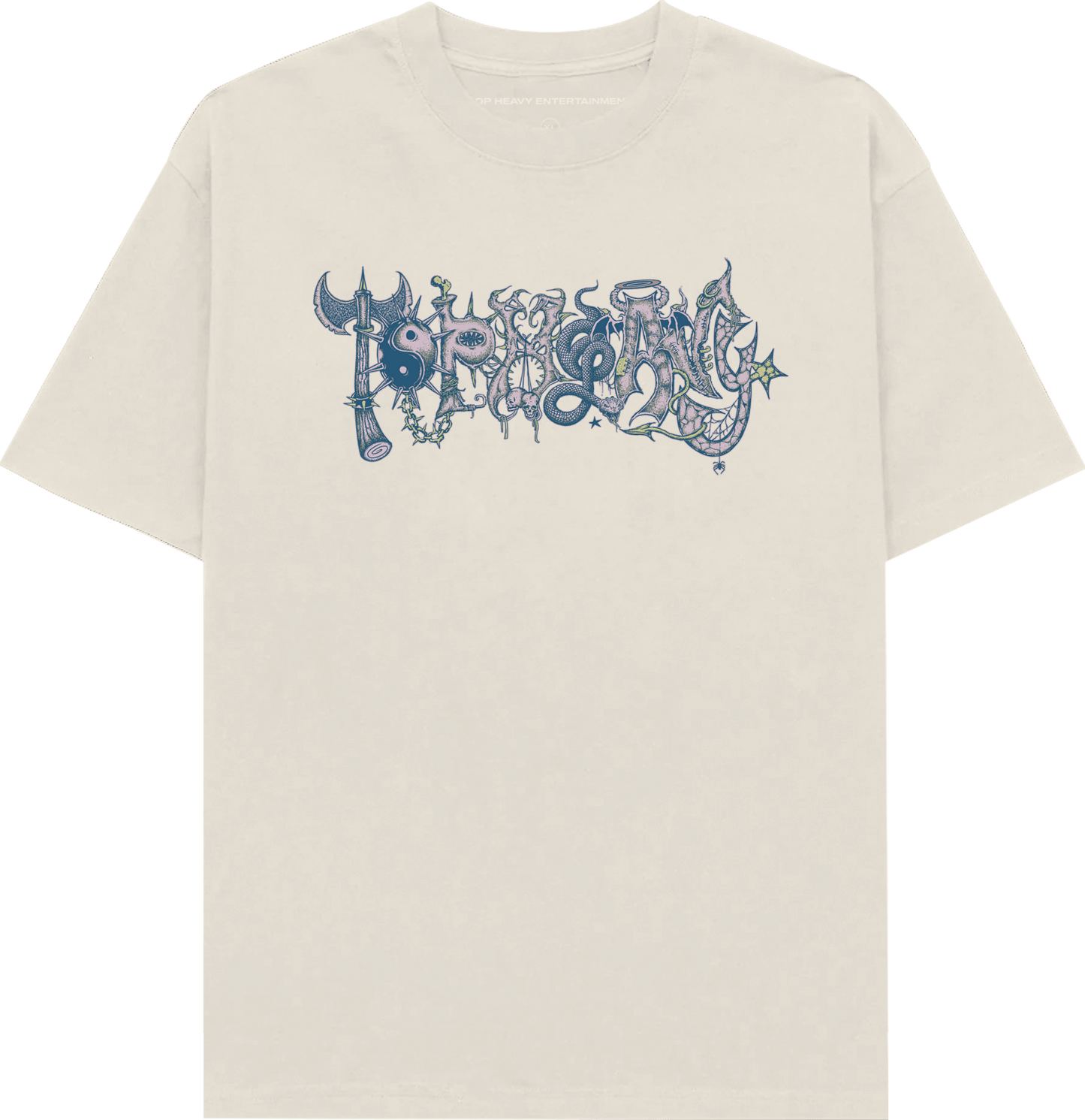 TopHeavyEntertainmentShort Sleeve T-ShirtLore - NaturalTop Heavy Entertainment