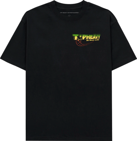 TopHeavyEntertainmentShort Sleeve T-ShirtNever Lose - BlackTop Heavy Entertainment