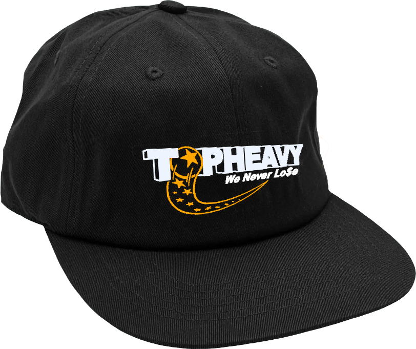 TopHeavyEntertainmentShort Sleeve T-ShirtNo Loss 6 Panel Snap - BlackTop Heavy Entertainment