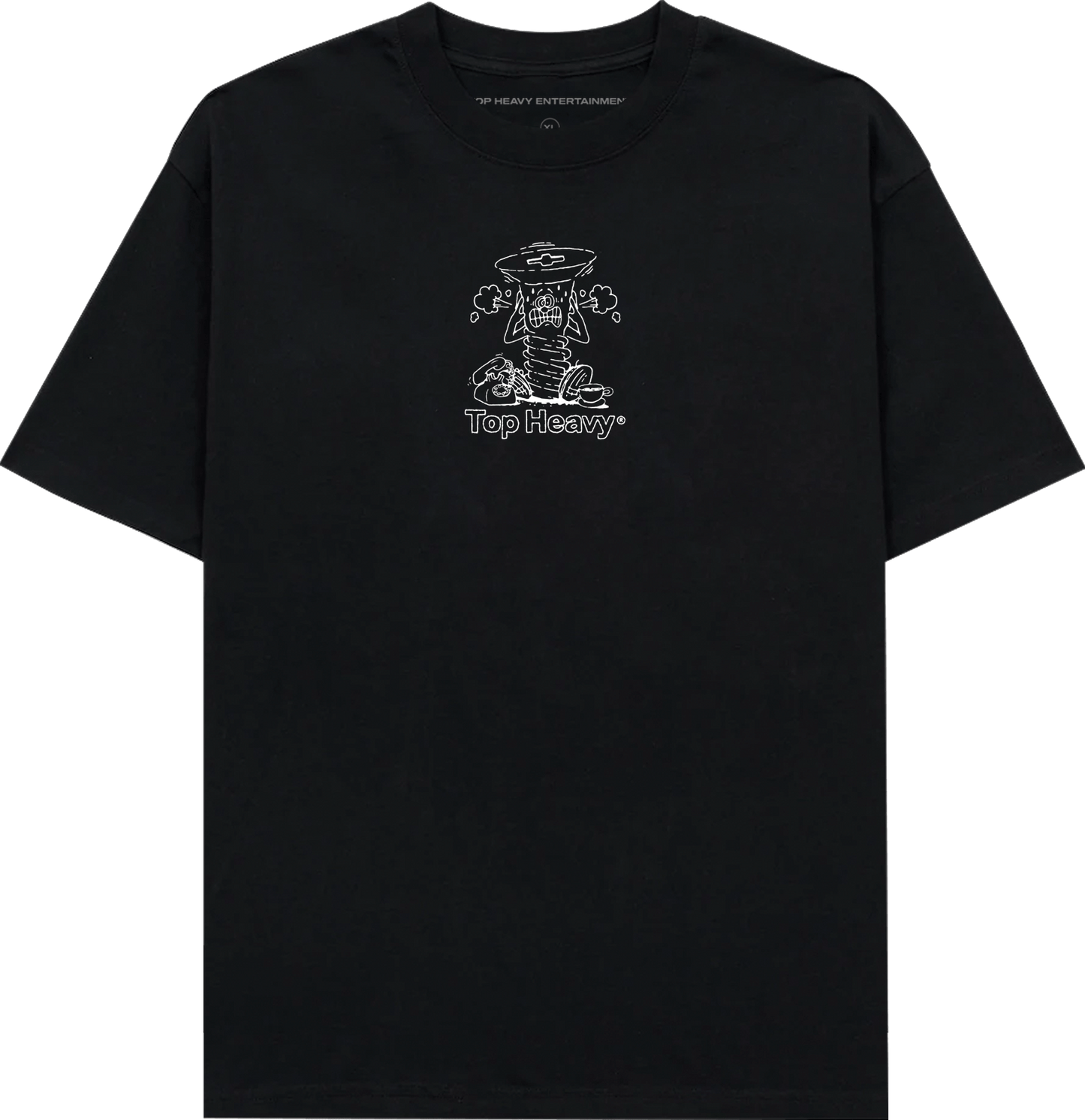 TopHeavyEntertainmentShort Sleeve T-ShirtSales Team - BlackTop Heavy Entertainment