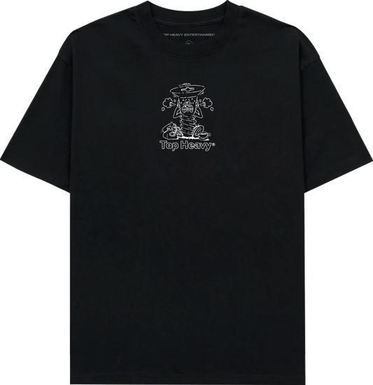TopHeavyEntertainmentShort Sleeve T-ShirtSales Team - BlackTop Heavy Entertainment