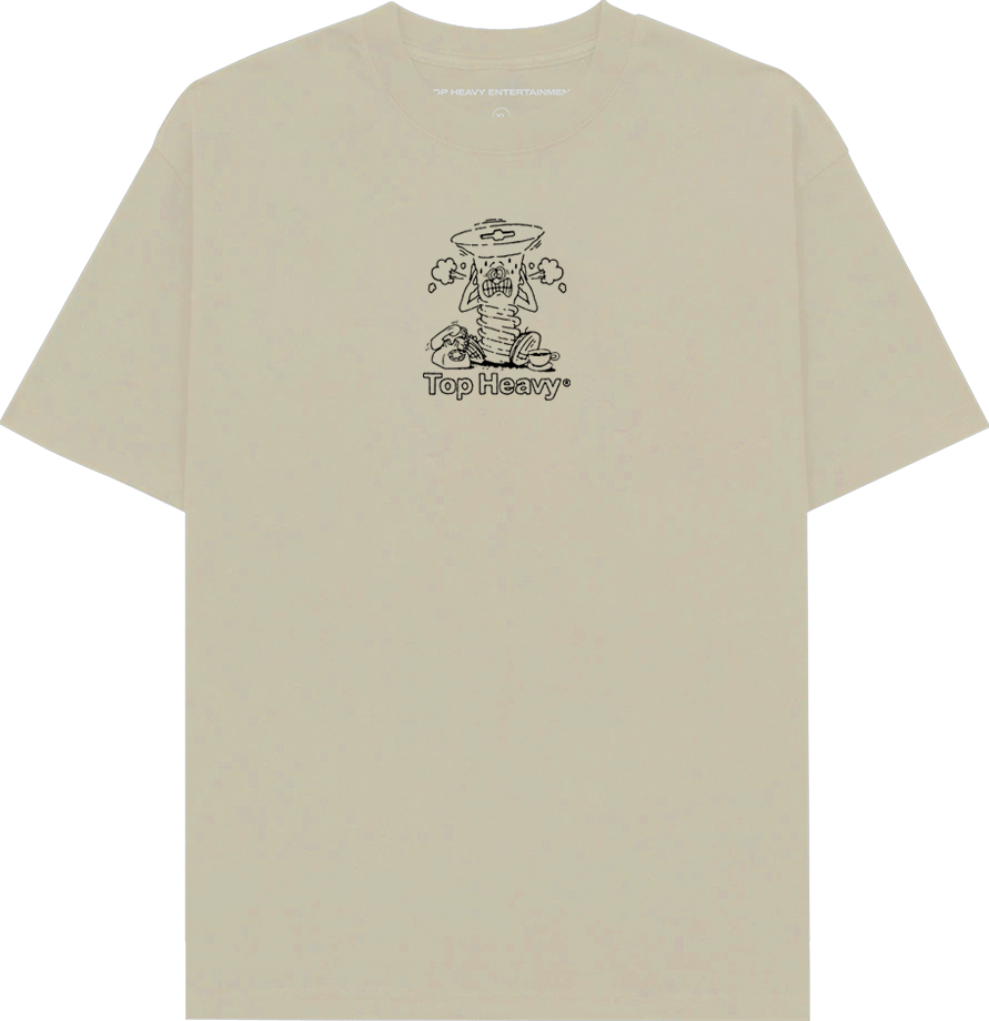 TopHeavyEntertainmentShort Sleeve T-ShirtSales Team - KhakiTop Heavy Entertainment