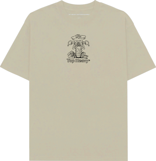TopHeavyEntertainmentShort Sleeve T-ShirtSales Team - KhakiTop Heavy Entertainment