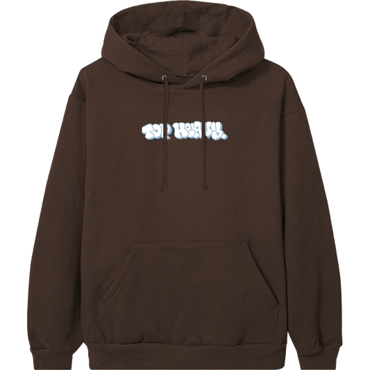 TopHeavyEntertainmentHooded SweatshirtThrowie Pull - Over BrownTopHeavyEntertainment