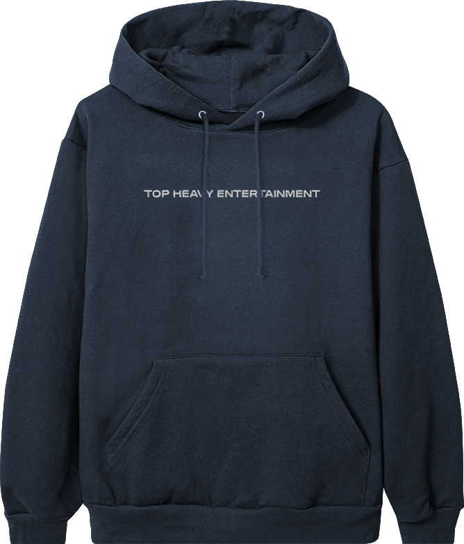 E.N.T. Embroidered Pull- Over - Navy - TopHeavyEntertainment