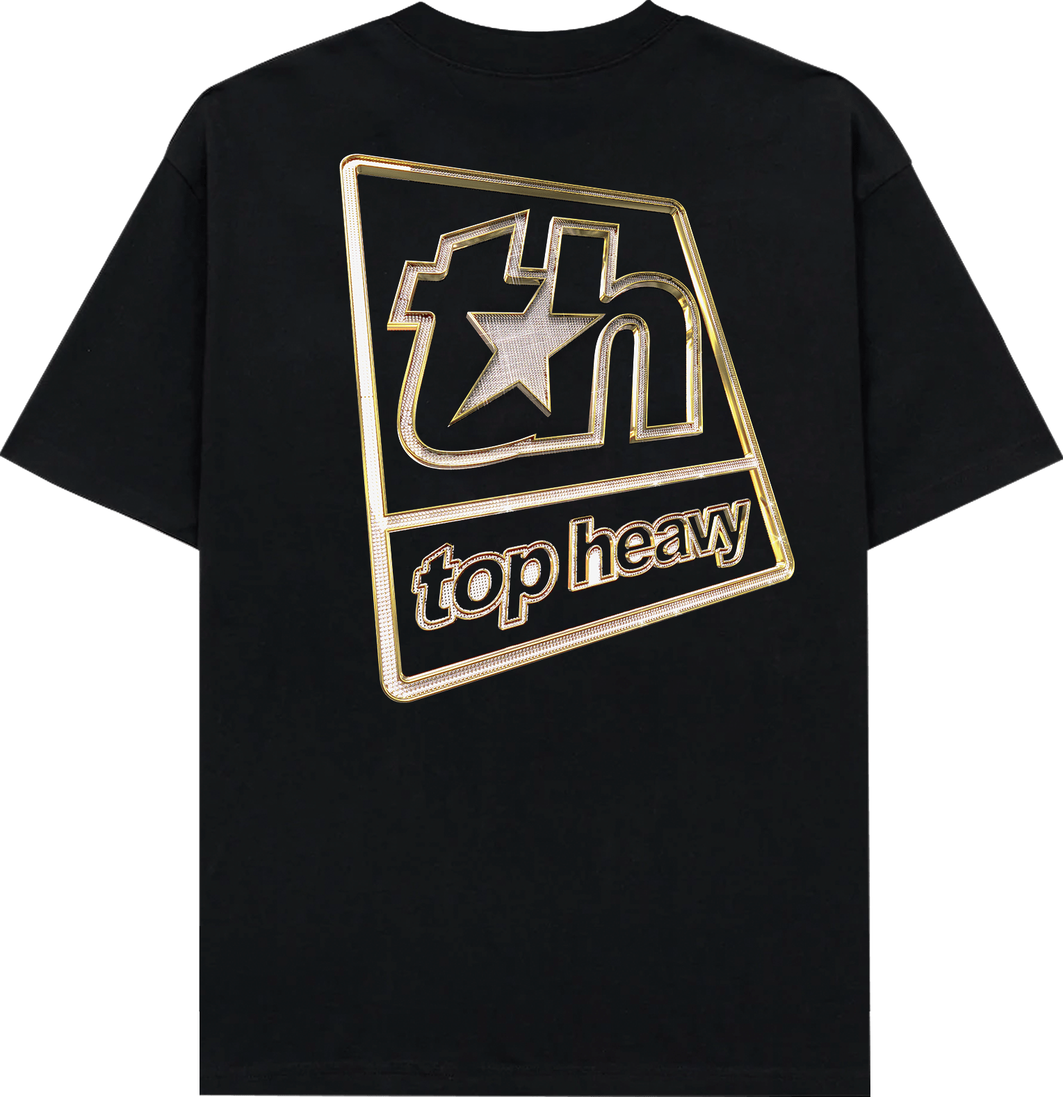TopHeavyEntertainmentShort Sleeve T-ShirtIcy - BlackTop Heavy Entertainment