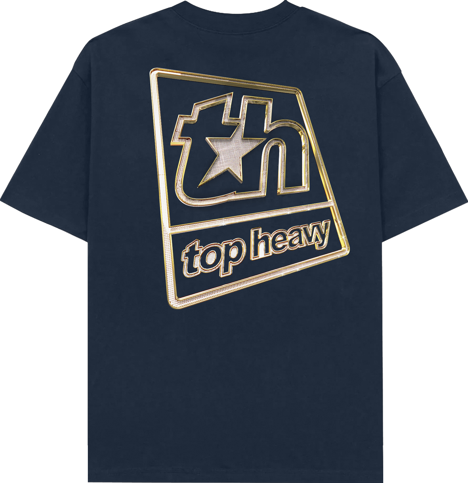 TopHeavyEntertainmentShort Sleeve T-ShirtIcy - NavyTop Heavy Entertainment
