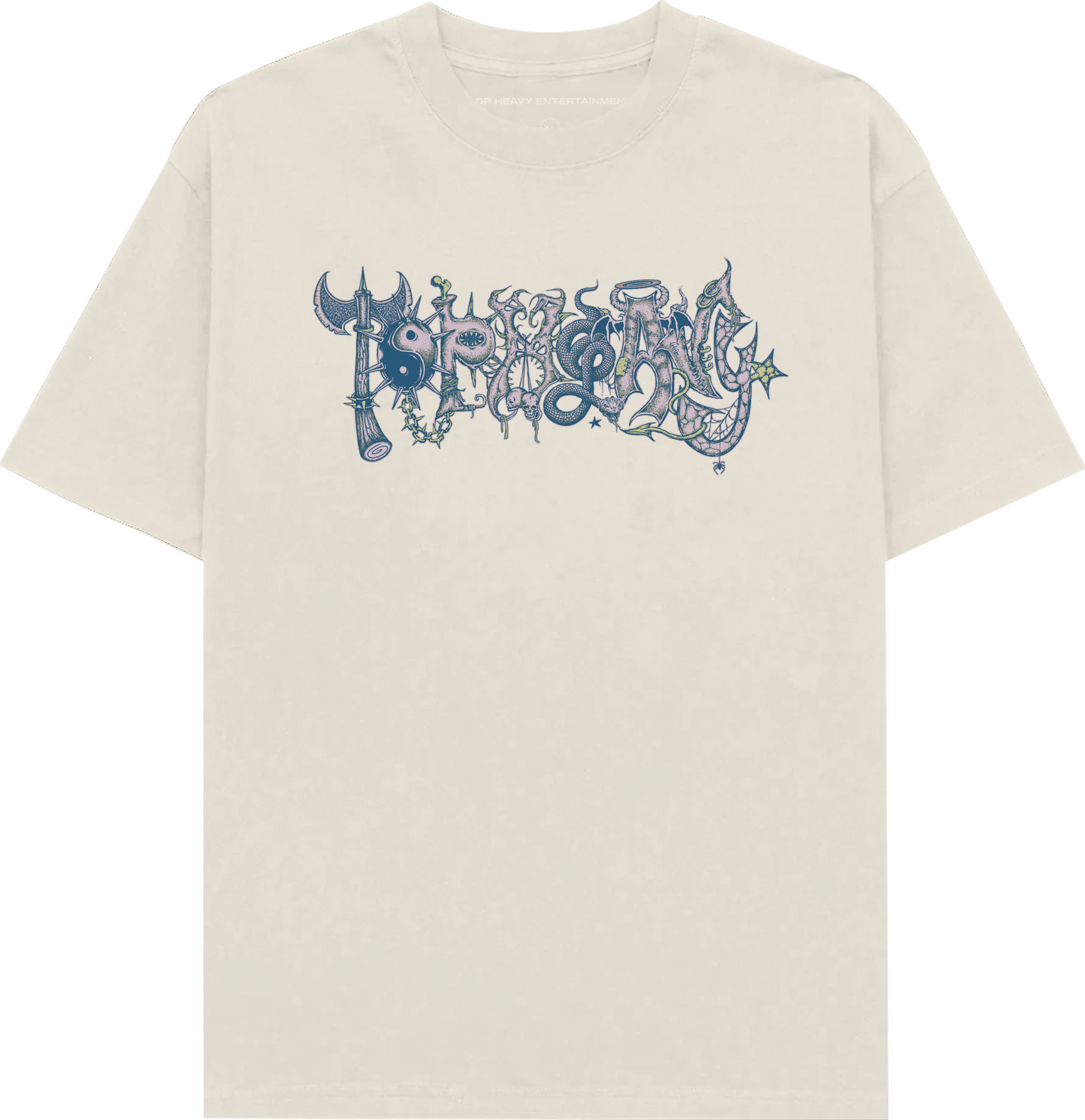 TopHeavyEntertainmentShort Sleeve T-ShirtLore - NaturalTop Heavy Entertainment