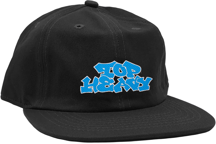 TopHeavyEntertainmentShort Sleeve T-ShirtStacked Snap Back - BlackTop Heavy Entertainment